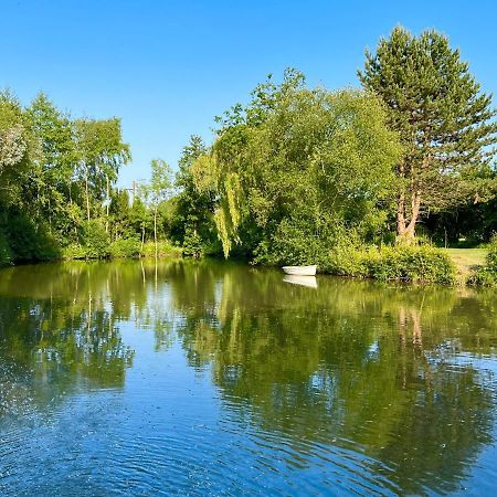 Вилла Gite Du Manoir Des Haies Les Champs-Geraux Экстерьер фото
