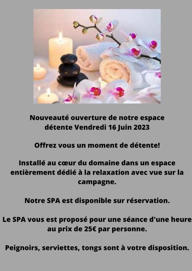 Вилла Gite Du Manoir Des Haies Les Champs-Geraux Экстерьер фото
